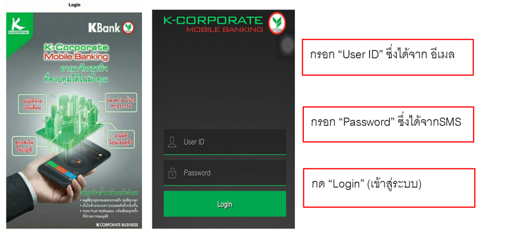 K-Corporate Mobile Banking 