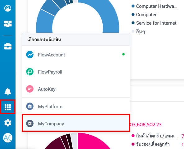 เข้า MyCompany