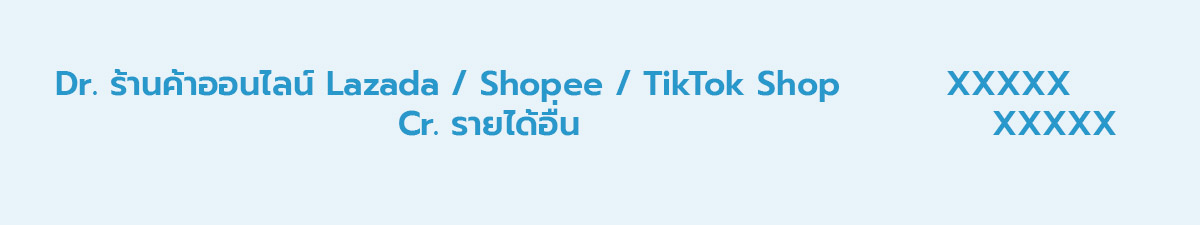 การบันทึกบัญชี