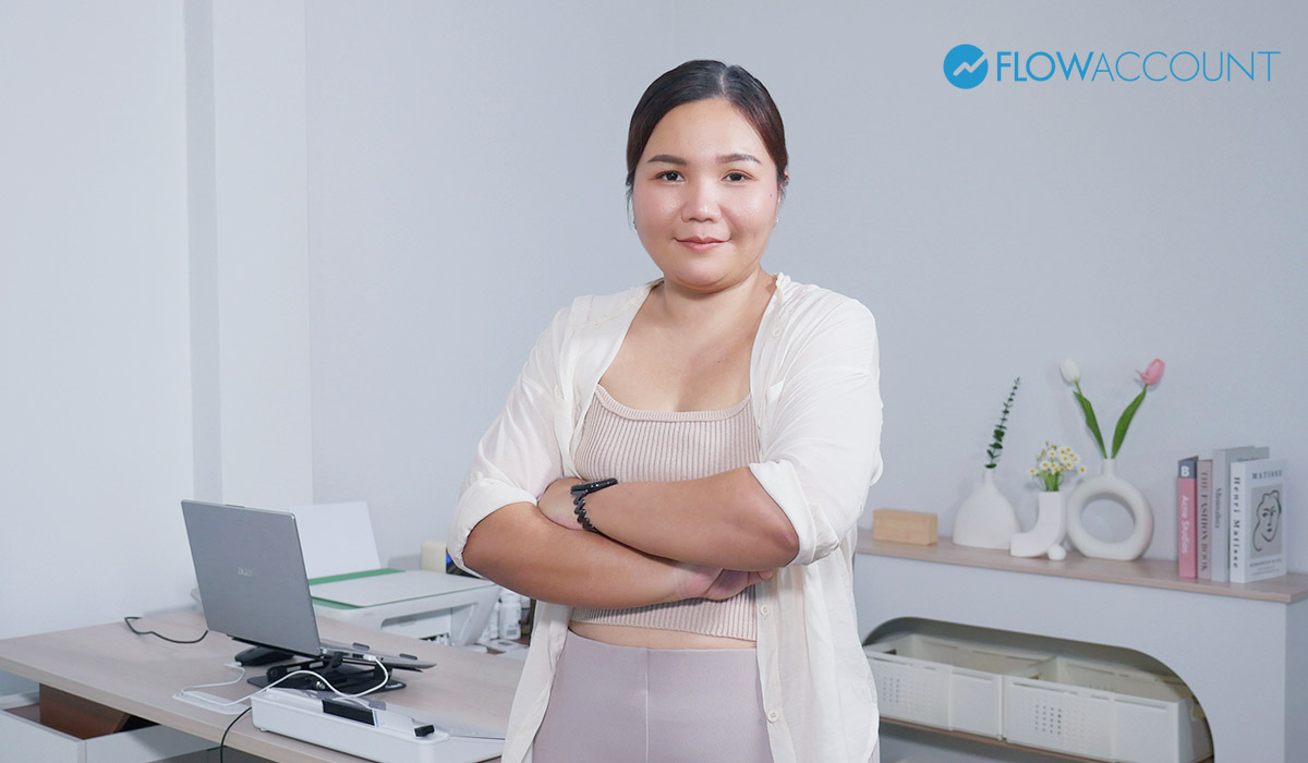 คุณเมย์ - ขนิษฐา หาวงศ์ เจ้าของบริษัท H&M Foods