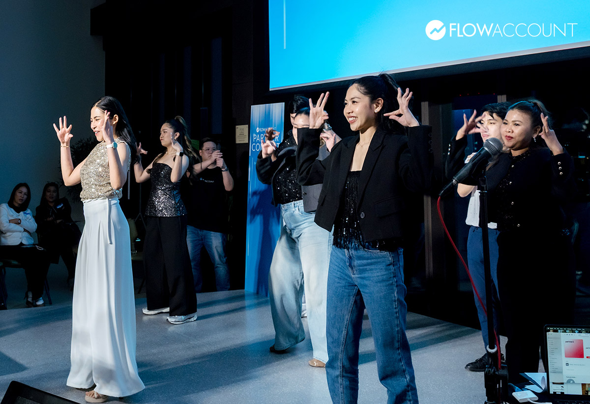 การแสดง งาน FlowAccount Partner Connect 2025 