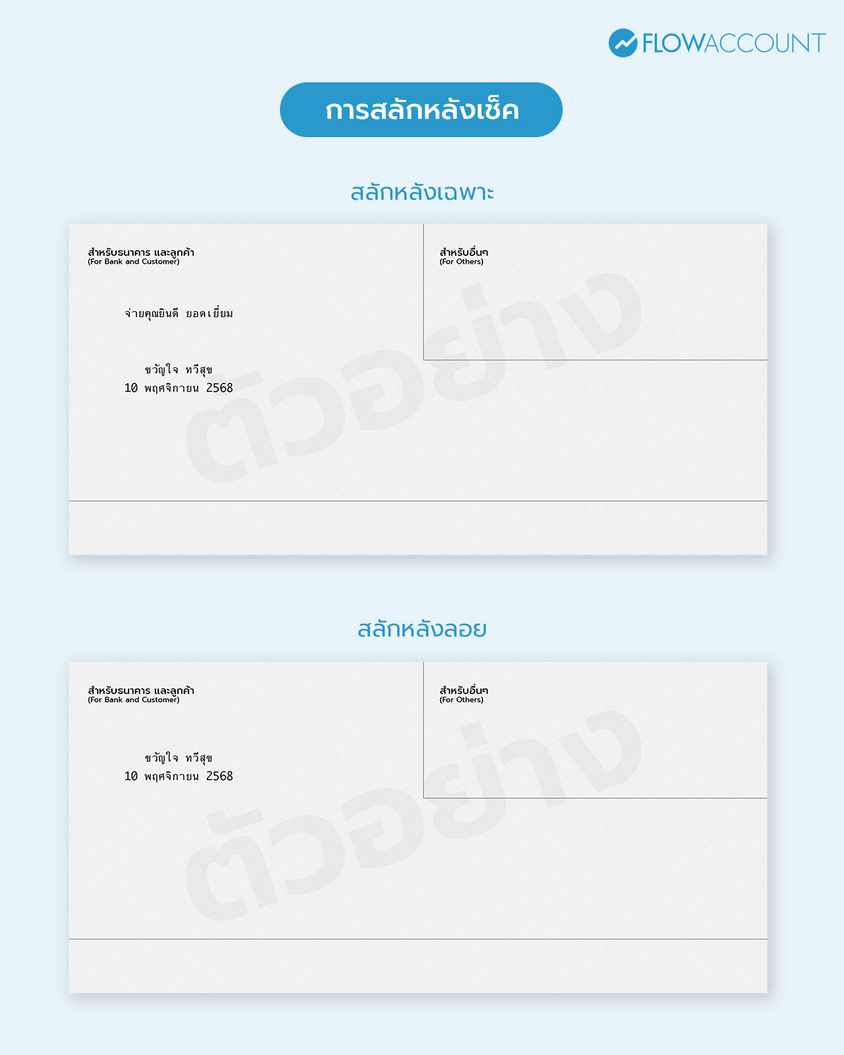 การสลักหลังเช็ค