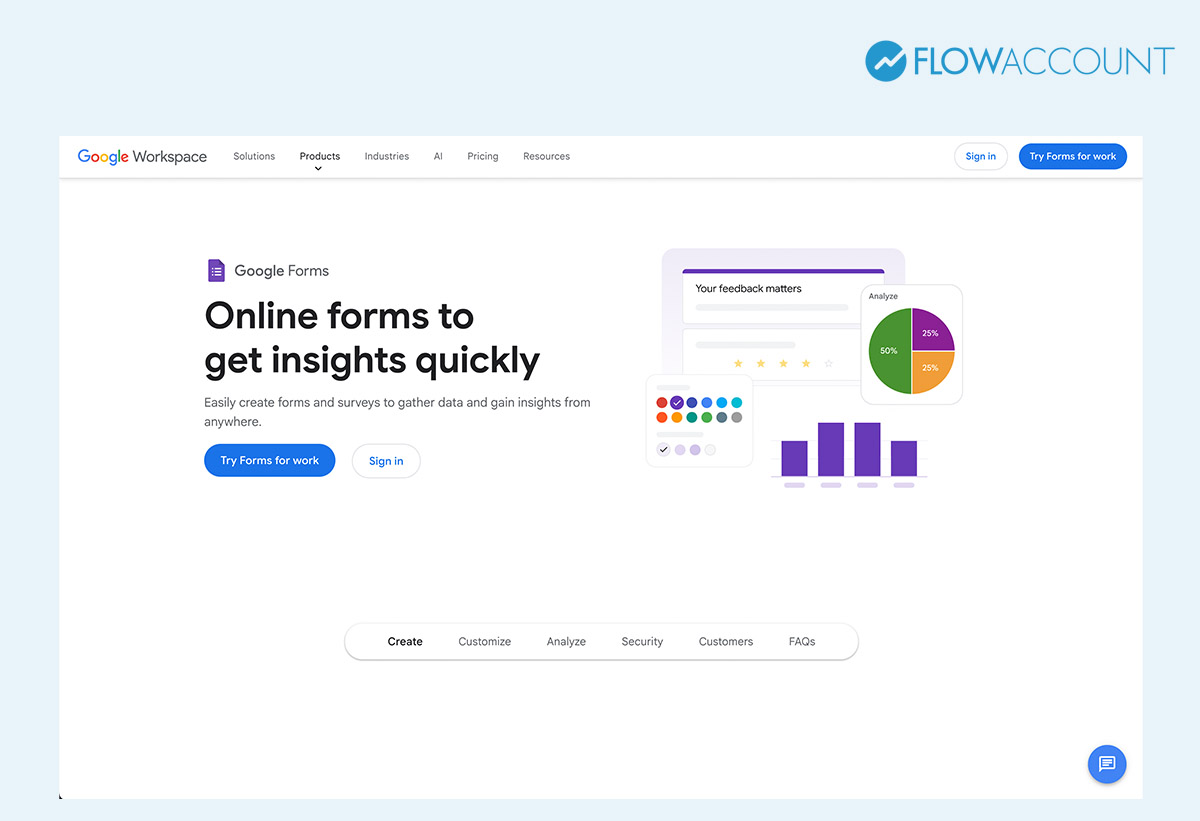 วิธีสร้าง Google Form 