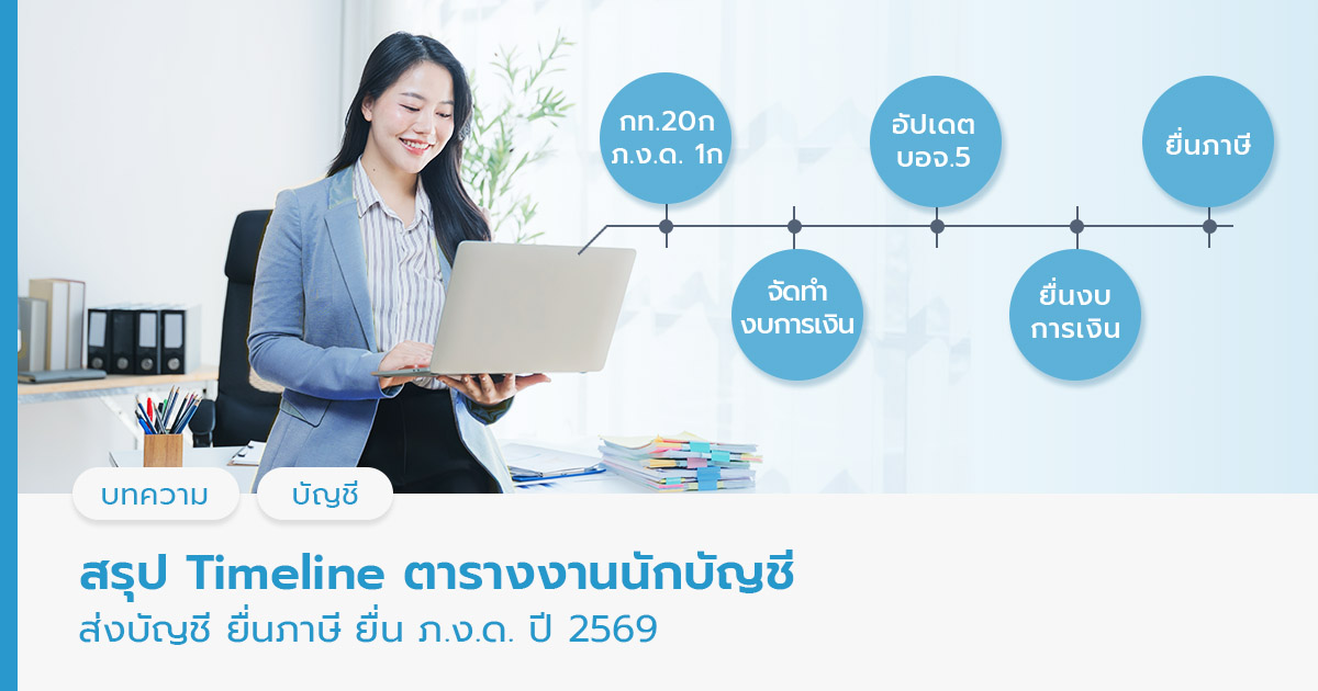 timeline ยื่นงบการเงิน 2569